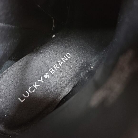 NWOT Lucky Brand Lenree2 Calf Hair Bootie - Picture 7 of 8